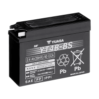YUASA   Аккумулятор  YT4B-BS(YT4B-5) с электролитом