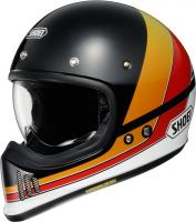 SHOEI Мотошлем EX-ZERO EQUATION черно-бело-оранжево-красный, TC-10