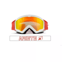 ARIETE Кроссовые очки (маска) MUDMAX - WHITE / RED LENS (moto parts)