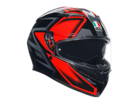 AGV Шлем K-3 E2206 COMPOUND BLACK/RED