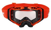 LS2 Очки кросс AURA Goggle с прозрачной линзой черно-оранжевые