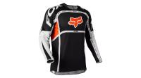 Мотоджерси Fox 360 Dvide Jersey Black/White/Orange 2023