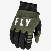 Перчатки FLY RACING F-16, зеленый/черный