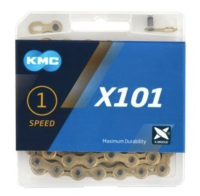 Цепь KMC X101 1 ск. 112L Gold (BX101G112)