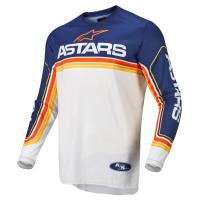 ALPINESTARS Джерси FLUID SPEED JERSEY темно-серый-белый-оранжевый, 7084