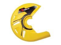 RTech Защита тормозного диска универсальная желтая (moto parts)