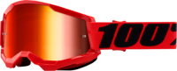 Очки 100% Strata 2 Goggle Red / Mirror Red Lens (50421-251-03)