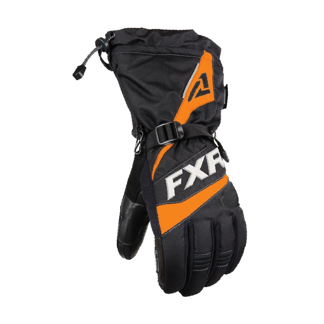 Перчатки FXR Fuel с утеплителем Black/Orange