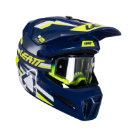 Мотошлем Leatt Moto 3.5 Helmet Kit Blue