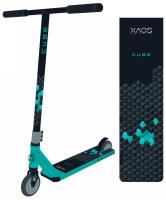 Самокат трюковый XAOS Cube Green 110 мм