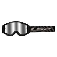 LS2 Очки кроссовые CHARGER PRO Goggle с прозрачной линзой черный