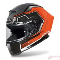 AIROH шлем интеграл GP550 S RUSH ORANGE FLUO MATT