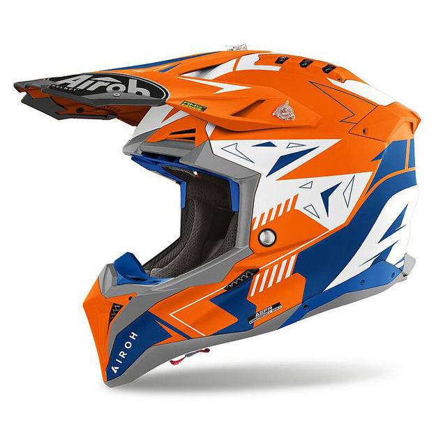 Airoh Aviator 3 Spin Orange Fluo Matt