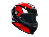 AGV Шлем K-6 E2206 HYPHEN BLACK/RED/WHITE
