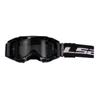 LS2 Очки кросс AURA Goggle с прозрачной линзой черные