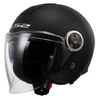 LS2 Мотошлем OF620 CLASSY Solid черный матовый