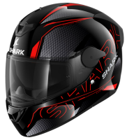 Шлем SHARK D-SKWAL 2 CADIUM Black/Red/Black