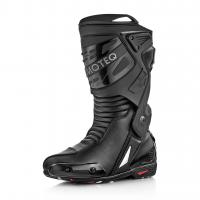 Мотоботы спортивные MOTEQ R8 перфорация унисекс Черный