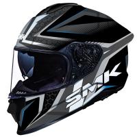 Шлем SMK TITAN SLICK, цвет чёрный/серый/синий