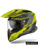 AIROH шлем трансформер COMMANDER BOOST YELLOW MATT