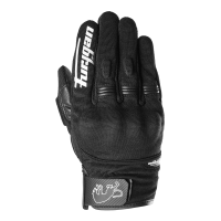 [FURYGAN] Перчатки JET LADY D3O EVO текстиль, цвет Черный/Белый