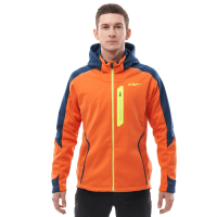 Dragonfly Куртка мужская с капюшоном Explorer 2.0 Orange Ocean