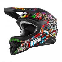 Шлем кроссовый O'NEAL 3Series Crank 2.0 Красный/зеленый