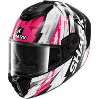 Шлем Shark SPARTAN RS HIBOLT Black/Violet/White