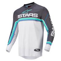 ALPINESTARS Джерси FLUID SPEED JERSEY антрацит-светло-серый-голубой, 1477