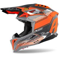AIROH шлем кросс AVIATOR 3 WAVE ORANGE CHROME