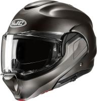 HJC Мотошлем F100 SEMI FLAT TITANIUM