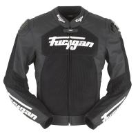 [FURYGAN] Мотокуртка SPEED MESH 3D кожа/сетка, цвет Черный/Белый