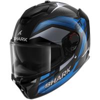 Шлем Shark SPARTAN GT PRO RITMO CARBON Black/Blue/Chrome