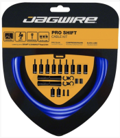 Набор рубашек и тросиков переключения Jagwire Pro Shift Kit 2X Sid Blue (PCK505)