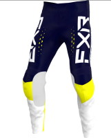 FXR MX Брюки Youth Clutch Pro MX Pants 22 Midnight/White/Yellow