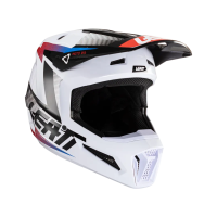 Мотошлем Leatt Moto 2.5 Helmet Black/White
