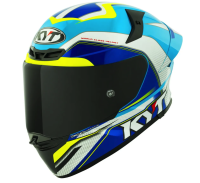 [KYT] Мотошлем TT-REVO GRAND PRIX, цвет Белый/Синий