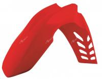 RTech Крыло переднее CRF450R 09-12 # CRF250R 10-13 красное вентилируемое (moto parts)