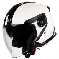 Шлем открытый со стеклом ORIGINE PALIO Techy, белый/серый