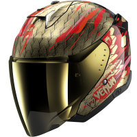 Шлем Shark SKWAL i3 JET VENUM Black/Red/Gold