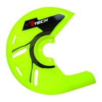 RTech Защита тормозного диска универсальная желтый неон (moto parts)
