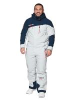 SNOW HEADQUARTER NEW Снегоходный мужской комбинезон A-89025 СВЕТЛО-СЕРЫЙ