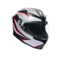 Шлем AGV K6 S E2206 MPLK Flash Matt Black/Grey/Red