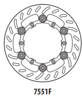 GOLDfren Диск тормозной передний TE/FE/FC/FX/MX/EXC/GS/SX/LC-4/SX-F (moto parts) 7551F