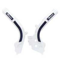RTech Защита рамы TC125/FC250-450 16-20 # TC250/FS450/TE-FE-TX-FX125-501 17-20 белый/синий (moto parts)