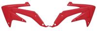 RTech Боковины радиатора CRF450X 05-07 красные (moto parts)