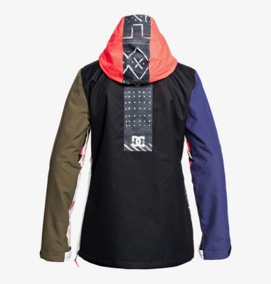 DC SHOES КУРТКА СНОУБОРДИЧЕСКАЯ ENVY ANORAK SE J SNJT XWKB MULTI REPURPOSE PRINT фото в интернет-магазине FrontFlip.Ru