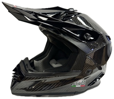 Шлем AiM RH855 Carbon 3K Glossy фото в интернет-магазине FrontFlip.Ru