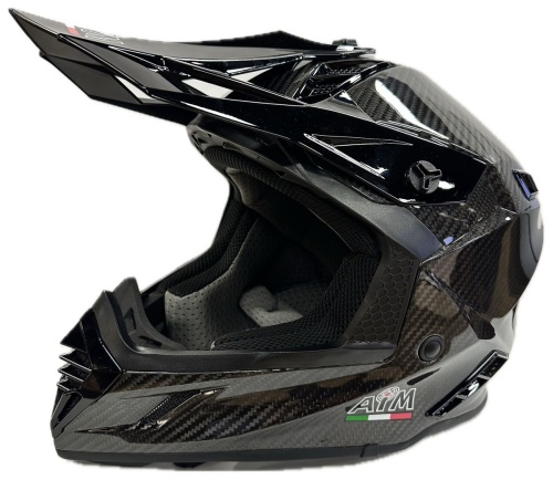 Шлем AiM RH855 Carbon 3K Glossy фото в интернет-магазине FrontFlip.Ru