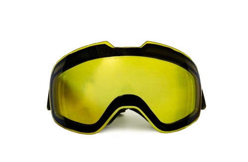 Зимние очки HAWK MOTO Snow Star (желтые) фото в интернет-магазине FrontFlip.Ru
